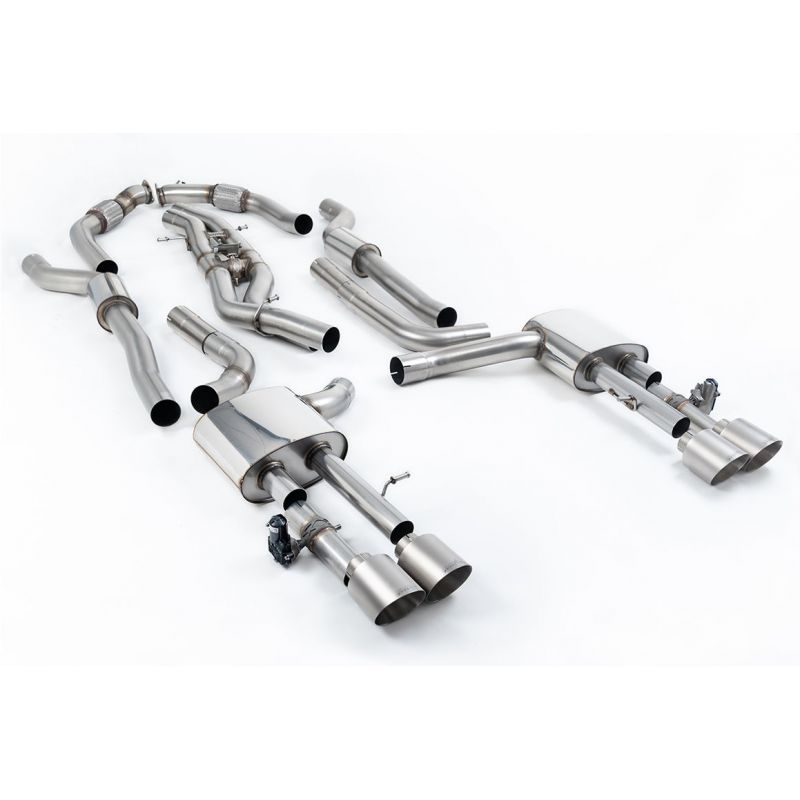 Milltek - Układ wydechowy Cat-Back - S8 - D5 - 4.0 TFSI - V8 - LWB