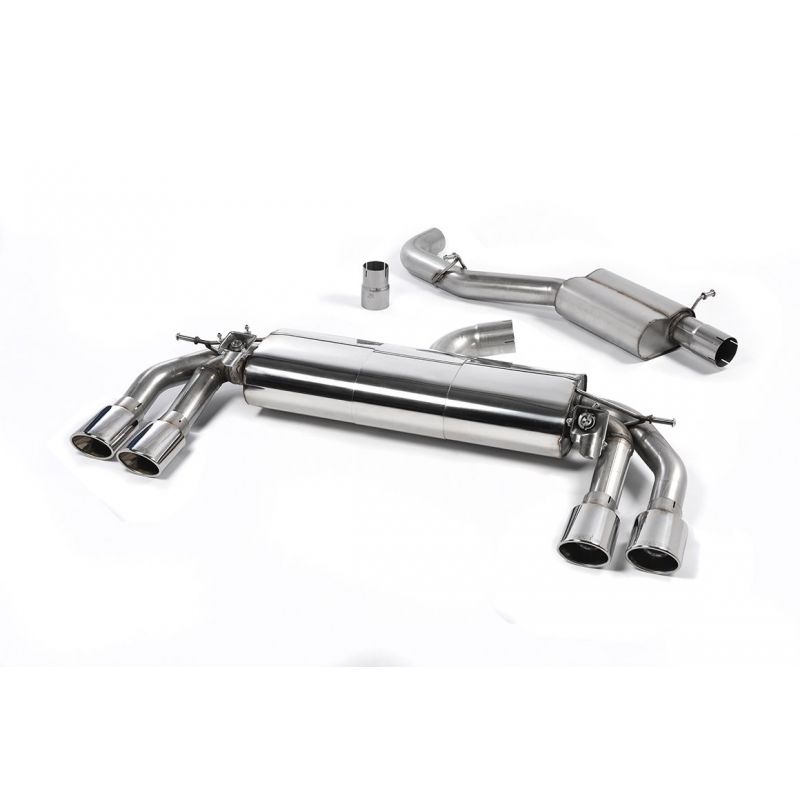 Milltek - Układ wydechowy Cat-Back - TTS - 8S - 2.0 - TFSI