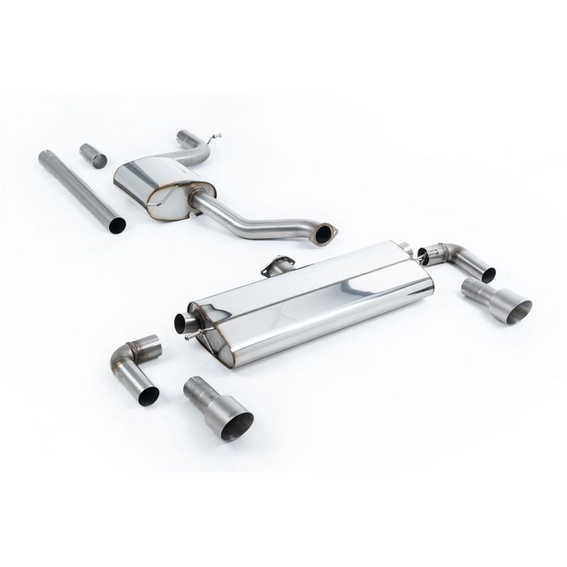 Milltek - Układ wydechowy Cat-Back - Golf MK7 - 1.5TSI EVO GT -  R-Line