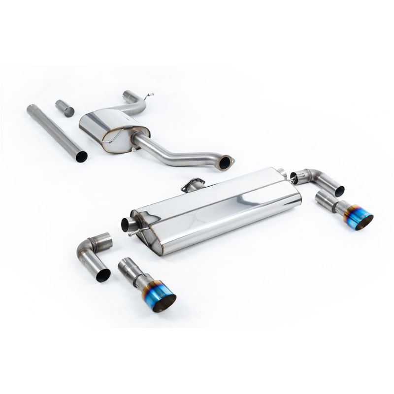 Milltek - Układ wydechowy Cat-Back - Golf MK7 - 1.5 TSI - EVO - GT