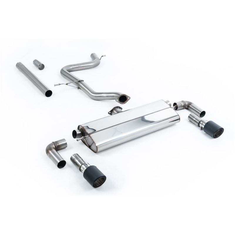 Milltek - Układ wydechowy Cat-Back - Golf MK7 - 1.5TSI EVO GT -  R-Line