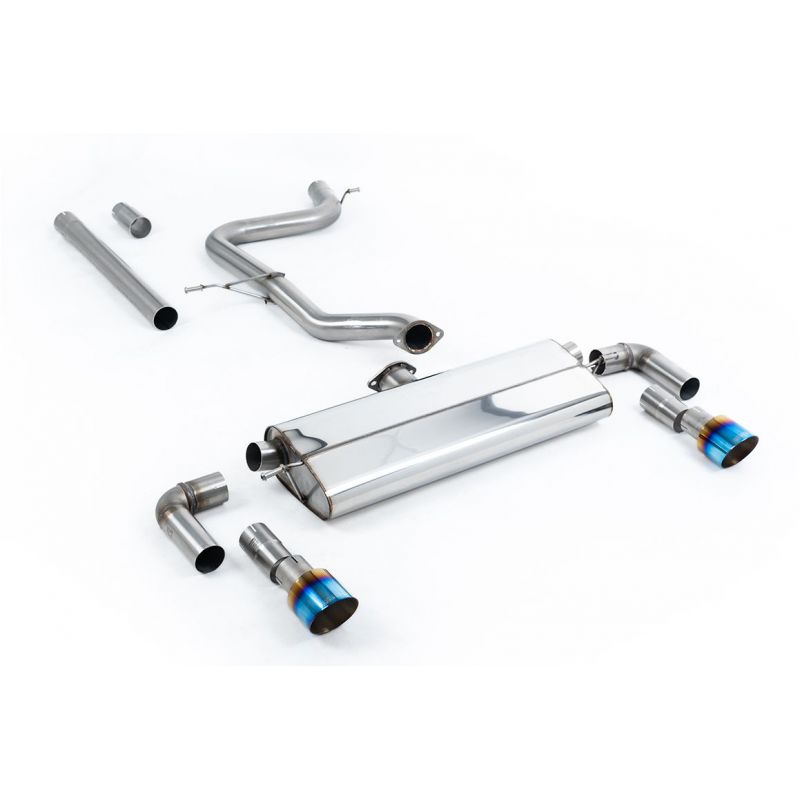 Milltek - Układ wydechowy Cat-Back - Golf MK7 - 1.5 TSI - EVO - GT