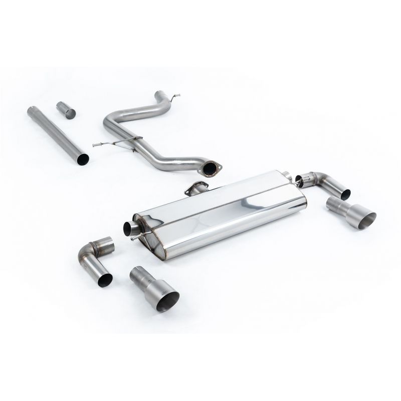 Milltek - Układ wydechowy Cat-Back - Golf MK7 - 1.5 TSI - EVO - GT