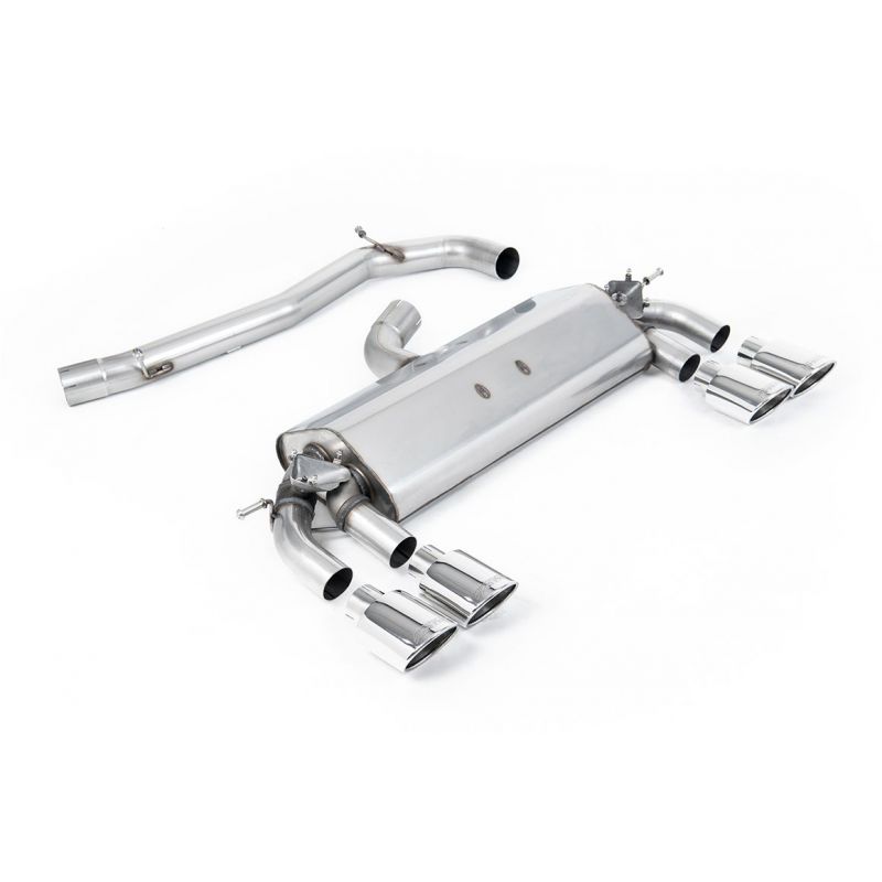 Milltek -Układ wydechowy Cat-Back - Golf R MK7 2.0 - TSI