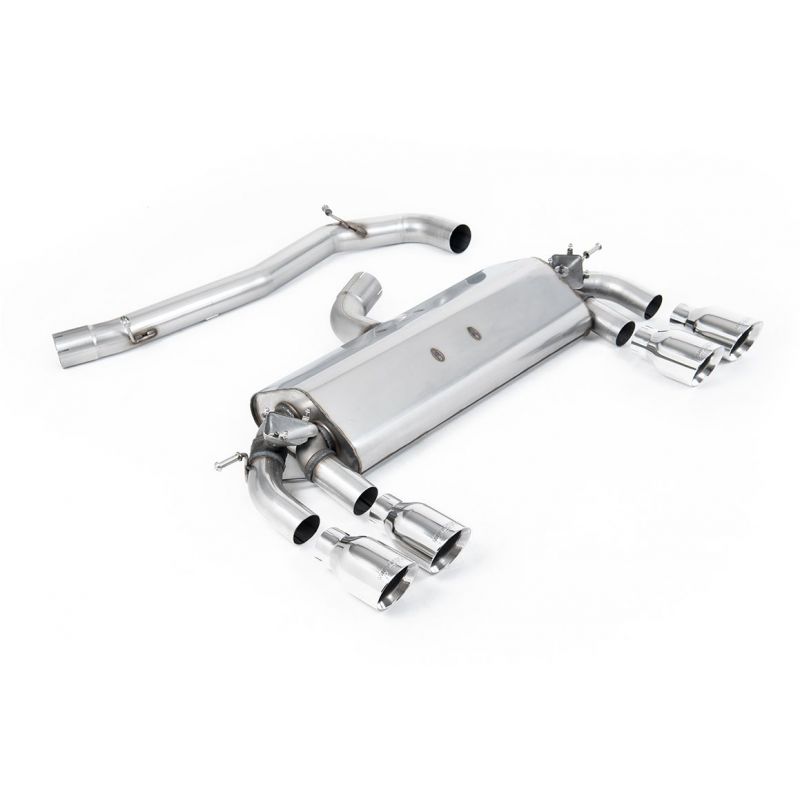 Milltek -Układ wydechowy Cat-Back - Golf R MK7 2.0 - TSI