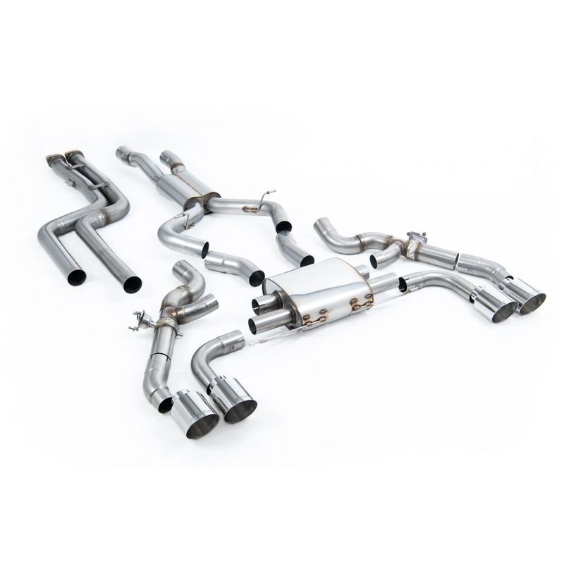 Milltek - Układ wydechowy Downpipe-Back - BMW - X3M F97 - X4M F98 - LCI - OPF