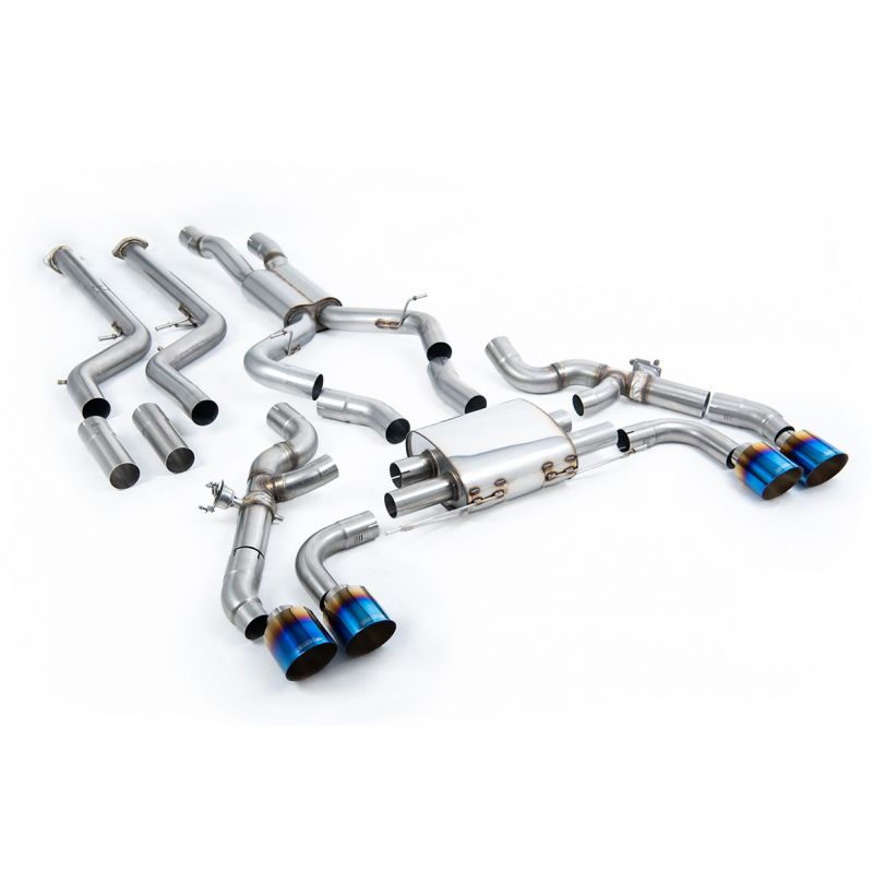 Milltek - Układ wydechowy Downpipe-Back - BMW - X3M F97 - X4M F98 - LCI - OPF