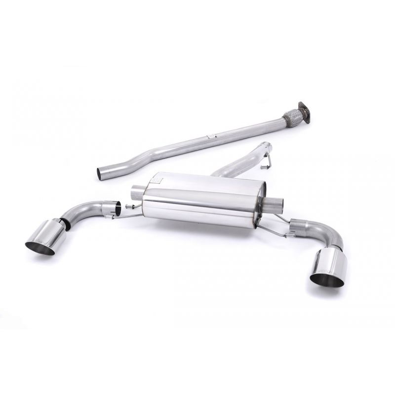 Milltek - Secondary Cat‑Back – Subaru BRZ 2.0 -Gen1 - Gen2 - Toyota GT86 - GR86