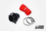 do88 - Układ dolotowy - VAG 1.8/2.0 TSI (MQB) Turbo Muffler Delete, OEM Pressure pipes, Red hose