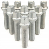 GETMANN - 10 × DŁUGIE ŚRUBY - M14x1.5x48mm Stożek Klucz 17