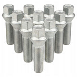 GETMANN - 10 x DŁUGIE ŚRUBY - M14x1.5x33mm Stożek Klucz 17