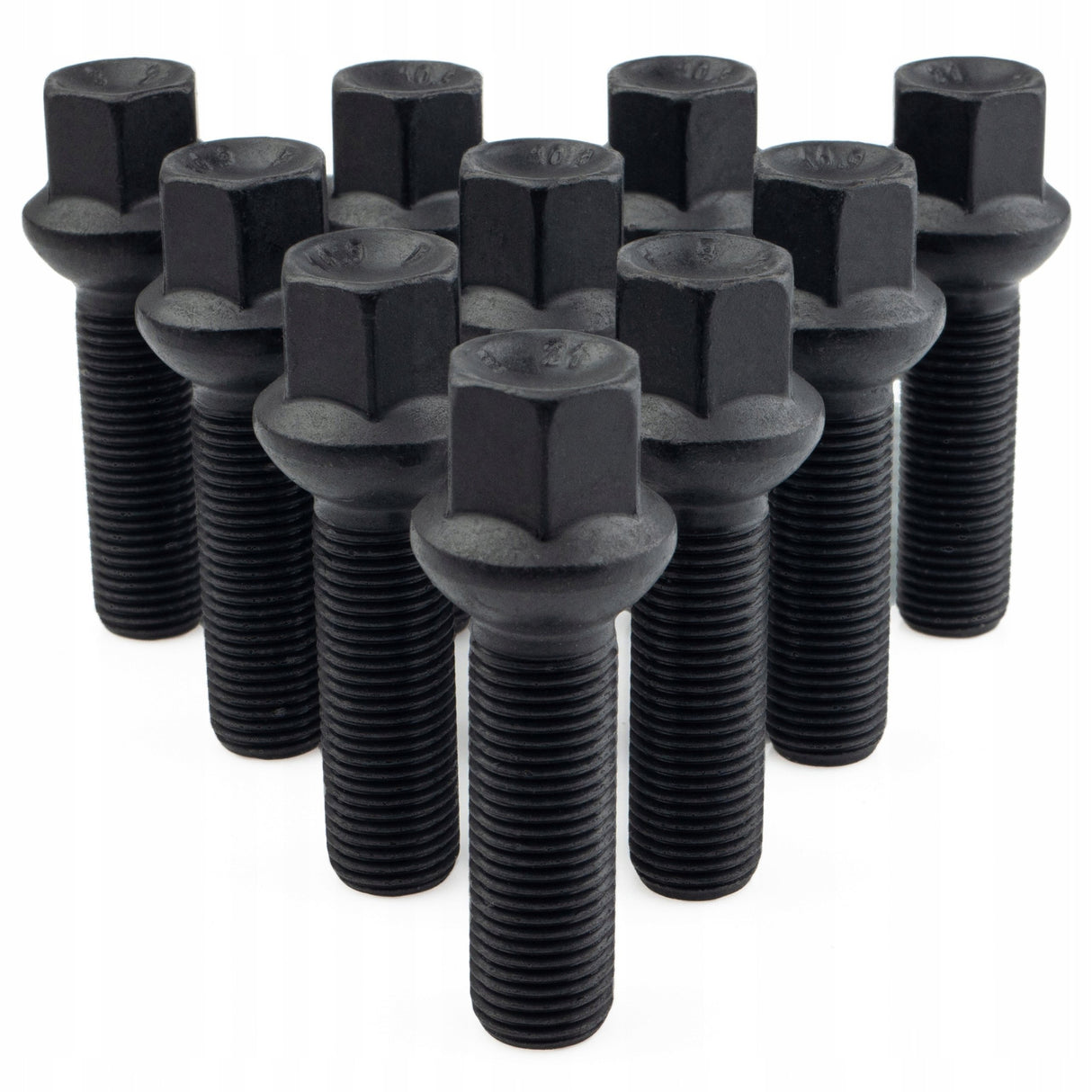 GETMANN - 10 x DŁUGIE ŚRUBY - M14x1.5x47mm Kula R13 Klucz 17