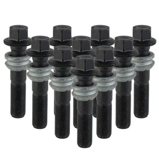 GETMANN - 10x DŁUGIE ŚRUBY - M15x1.25x54mm Kula R14 Klucz 17