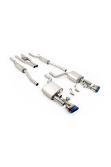 Milltek - Sportowy - Rezonowany Cat‑Back V2 z Active H‑Pipe - RS4 - B7 - V8 - SSXAU1127