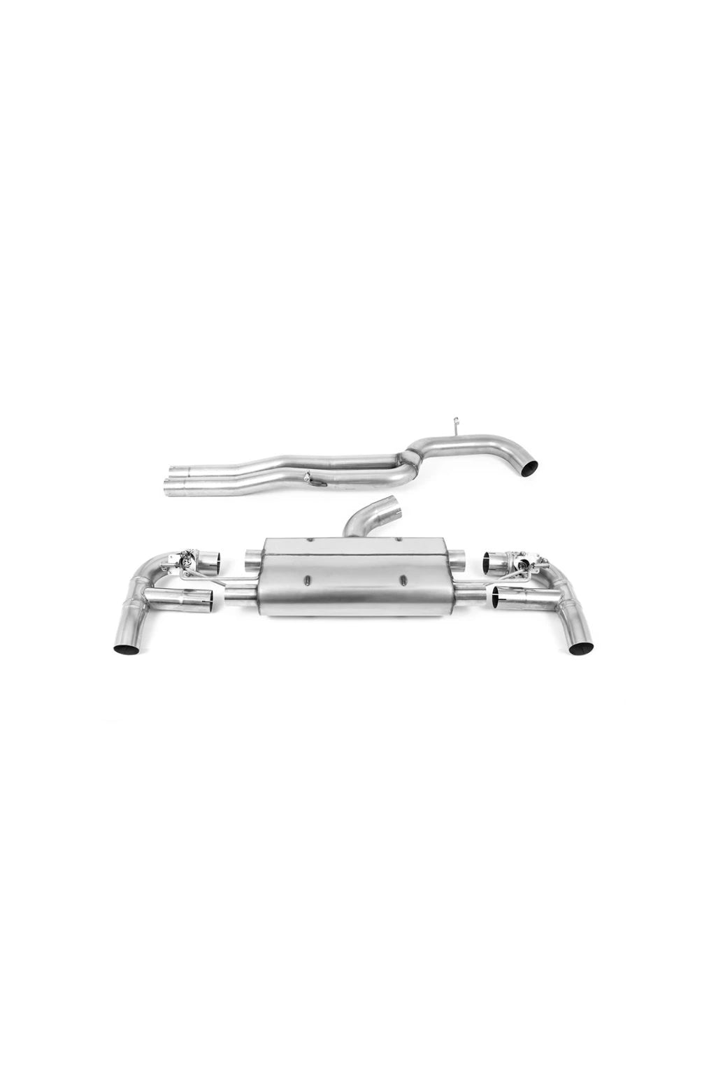 Milltek - Sportowy układ wydechowy Cat‑Back Ø80 mm - SSXAU886 – RS3 - 8V - Torowy