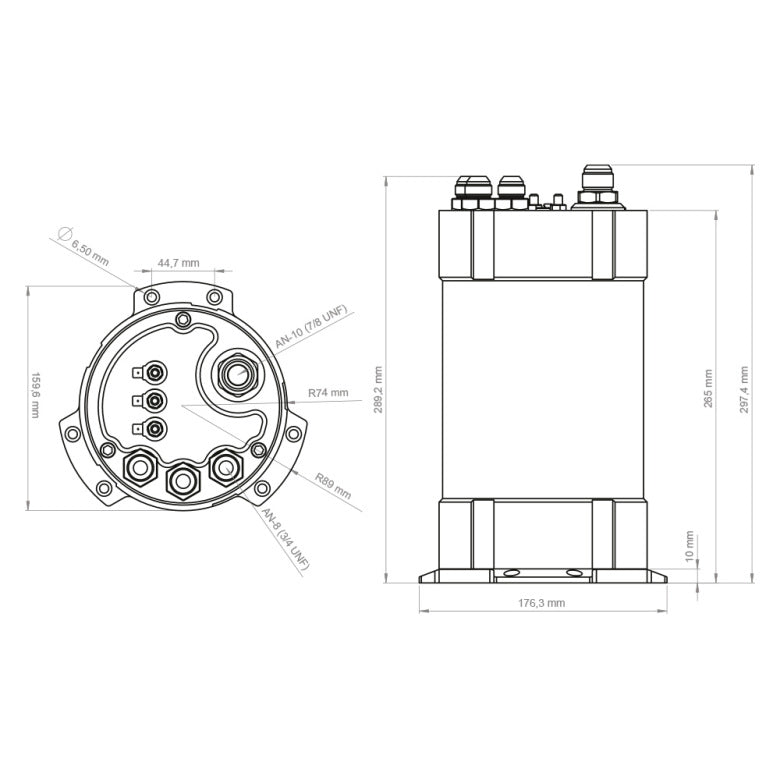 Nuke performance - 2G Fuel Surge Tank 3.0 liter for Ti Automotive (Walbro) GST 450 / 520
