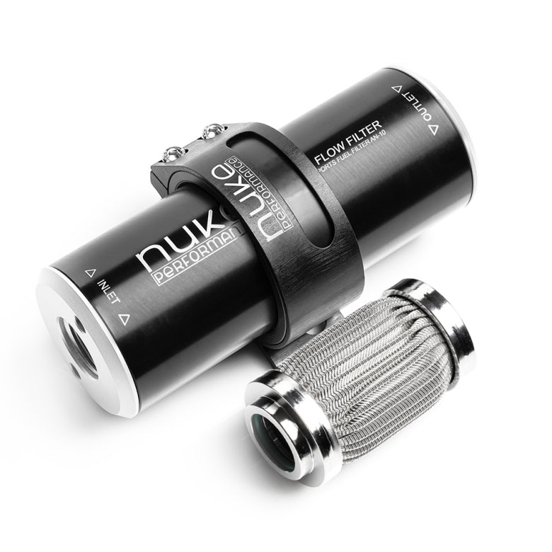 Nuke Performance - Fuel Filter Slim 10 / 100 micron AN-10