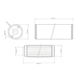 Nuke Performance - Fuel Filter PF200 10 micron AN-10