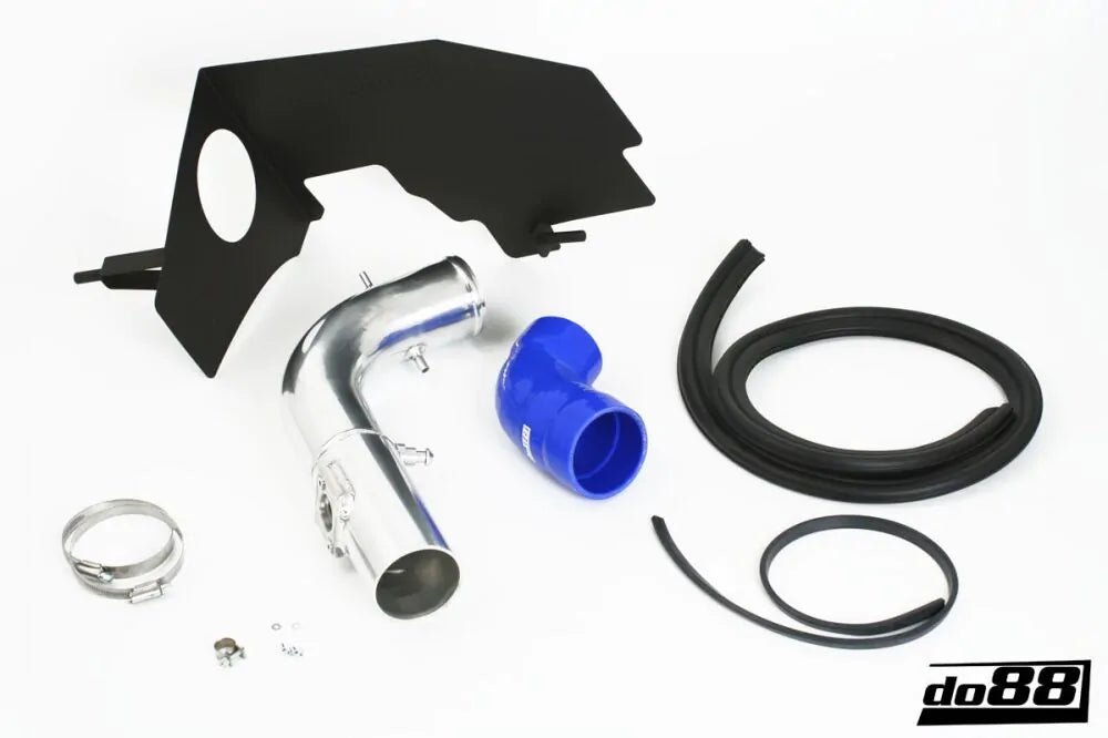 do88 - Układ dolotowy - SAAB 9-3 2.0T 2005- Turbo intake system without filter, blue hose