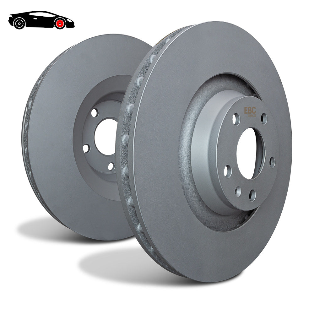 EBC Brakes - Nissan - 370Z - D7512 - Tarcze hamulcowe Premium Gładkie (Para) - Przód