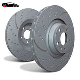 EBC Brakes - Focus RS - 2.3 T - GD2031 - Tarcze hamulcowe sportowe nacinane i nawiercane seria GD (Para) - Tył