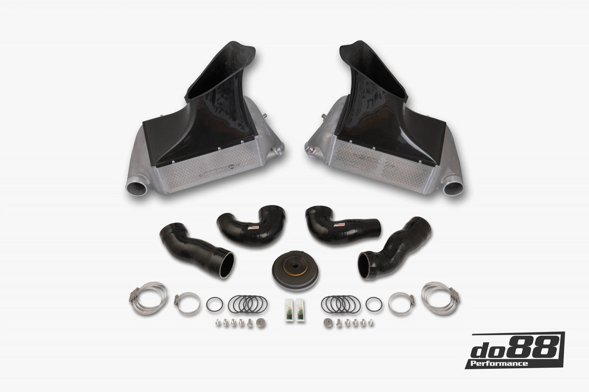 do88 - INTERCOOLER - BIGPACK - PORSCHE 911 Turbo (997.2) Intercooler kit MERA for do88 Y-pipe
