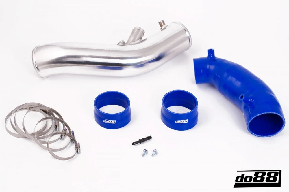 do88 - Rura dolotowa - SAAB 9-3 2.8T V6 06-11 Inlet pipe with Blue hoses