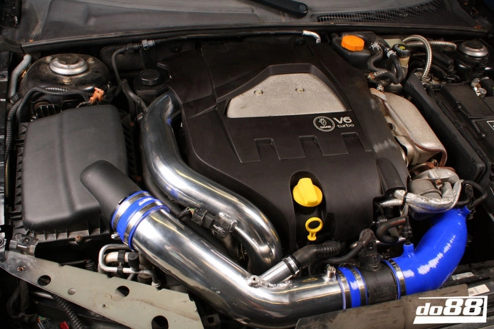 do88 - Rura dolotowa - SAAB 9-3 2.8T V6 06-11 Inlet pipe with Blue hoses