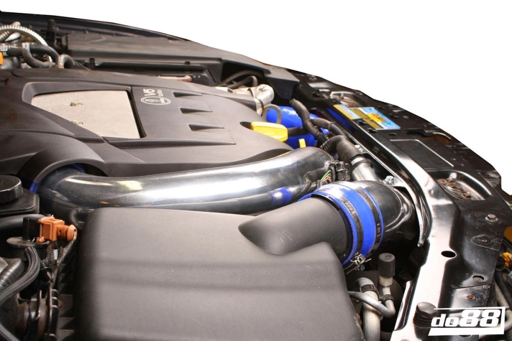 do88 - Rura dolotowa - SAAB 9-3 2.8T V6 06-11 Inlet pipe with Blue hoses