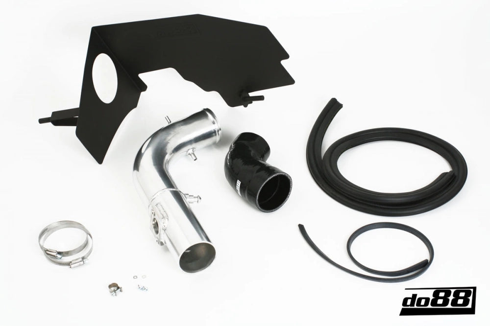 do88 - Układ dolotowy - SAAB 9-3 2.0T 2005- Turbo intake system without filter, black hose