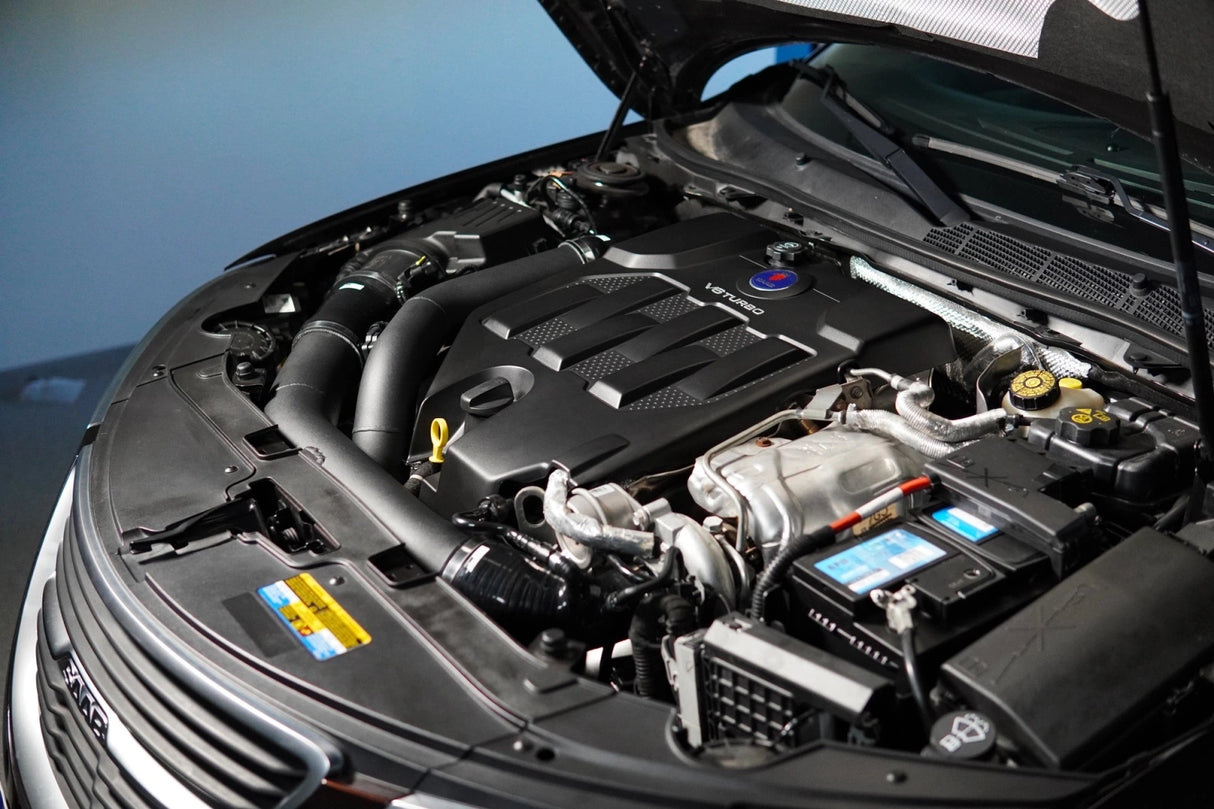 do88 - Przewód dolotowy - SAAB 9-5 2.8t V6 2010-2011 Inlet pipe with Black hoses