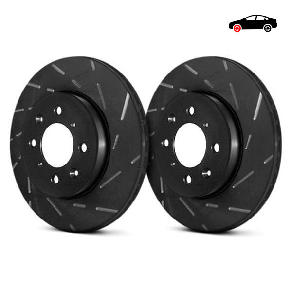 EBC Brakes - Tesla - S - USR2141 - Tarcze hamulcowe nacinane seria USR (Para) - Przód