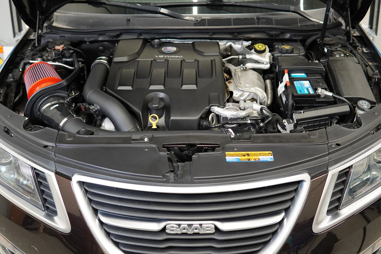 do88 - Układ dolotowy - SAAB 9-5 2.8t V6 2010-2011 Intake system with Black hoses