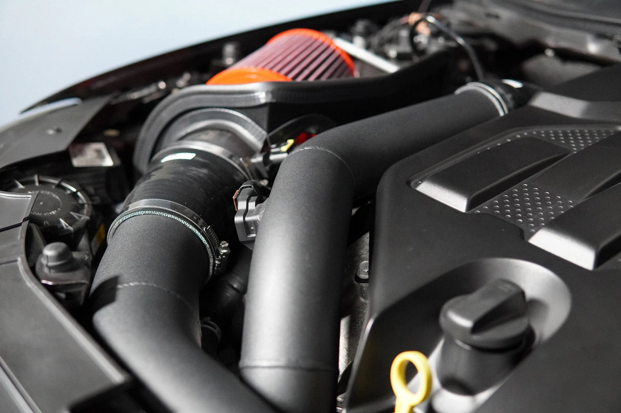 do88 - Układ dolotowy - SAAB 9-5 2.8t V6 2010-2011 Intake system with Black hoses