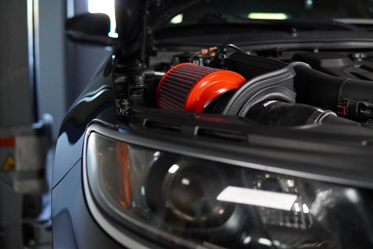 do88 - Układ dolotowy - SAAB 9-5 2.8t V6 2010-2011 Intake system with Black hoses