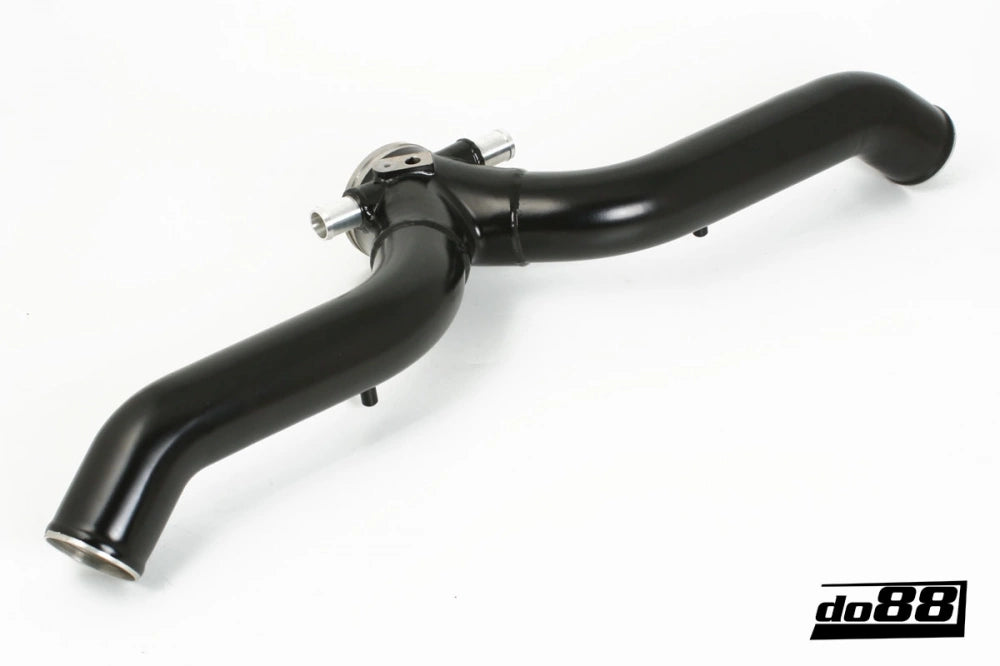 do88 - Układ dolotowy - PORSCHE 911 Turbo (997.2) 2010- Y-Pipe, Black for OEM IC