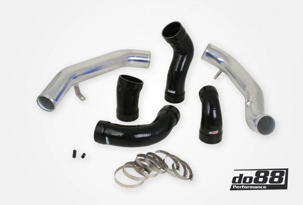 do88 - Przewody ciśnieniowe - VOLVO S60 V60 XC60 V70 XC70 S80 3.0L T6 Pressure pipes with Black hoses