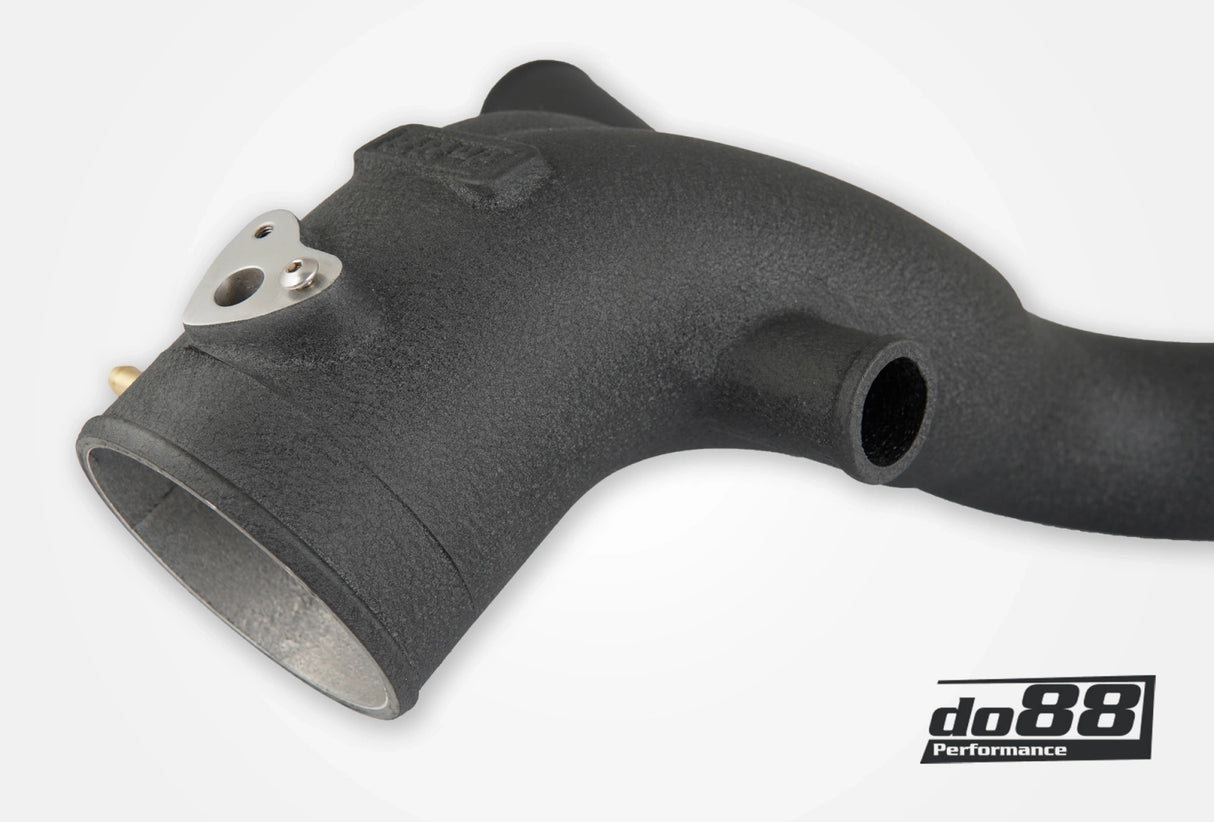 do88 - Układ dolotowy - PORSCHE 911 Turbo (991.1) 2013-15 Y-Pipe, Black for OEM IC