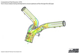 do88 - Układ dolotowy - PORSCHE 911 Turbo (991.1) 2013-15 Y-Pipe, Black for OEM IC