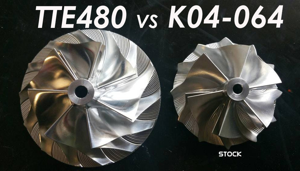 TTE GLOBAL - TURBOSPRĘŻARKA - TTE480+ TFSI 5154 VAG UPGRADE TURBOCHARGER (Heat Shielding Not Required)