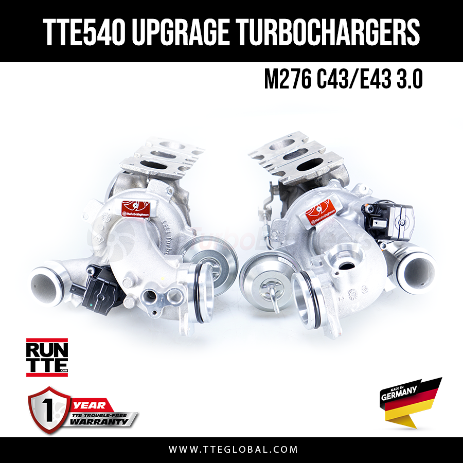 TTE GLOBAL - TURBOSPRĘŻARKA - TTE540 4543 AMG M276 UPGRADE TURBOCHARGERS