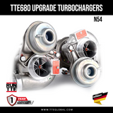 TTE GLOBAL - TURBOSPRĘŻARKA - TTE680 4845 BMW N54 UPGRADE TURBOCHARGERS