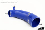 do88 - Przewód dolotowy - SAAB 9-3 2.8t V6 2006- Inlet hose Blue