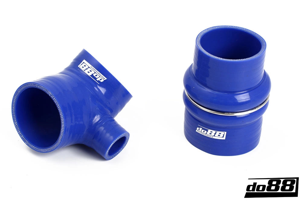do88 - Układ dolotowy - SAAB 900 Turbo 84-89 Inlet hose Blue