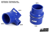 do88 - Układ dolotowy - SAAB 900 Turbo 84-89 Inlet hose Blue