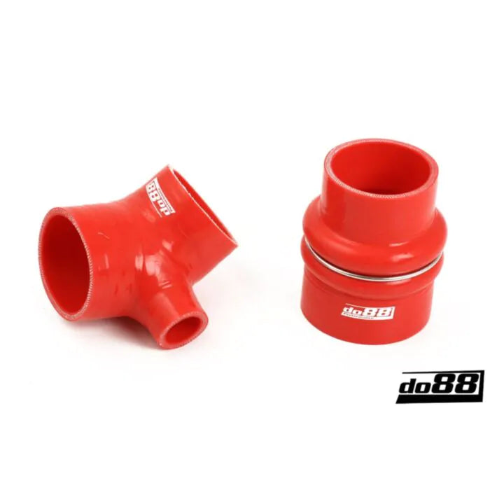 do88 - Układ dolotowy - SAAB 900 Turbo 84-89 Inlet hose Red