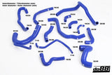 do88  - Układ dolotowy - AUDI S4/RS4 2.7 BiTurbo Radiator hoses Blue