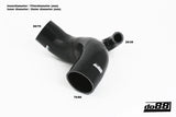 do88 - Układ dolotowy - VOLVO 740 760 780 Turbo 1983-1989 Inlet hose Black