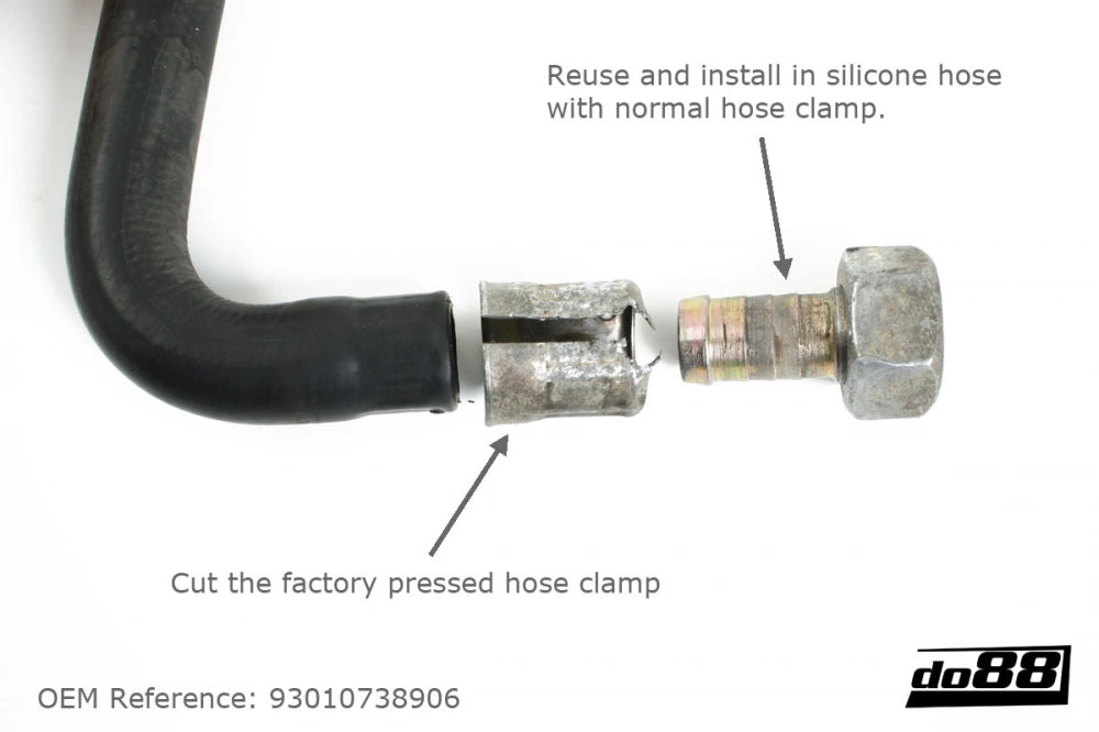 do88 - Przewody olejowe - PORSCHE 911 Turbo (930) Oil hoses