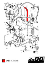 do88 - Przewody olejowe - PORSCHE 911 Turbo (930) Oil hoses